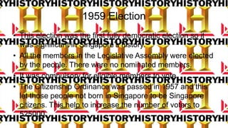 Secondary 2 History1959 Election PPT