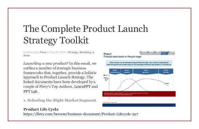 product launch strategy ppt