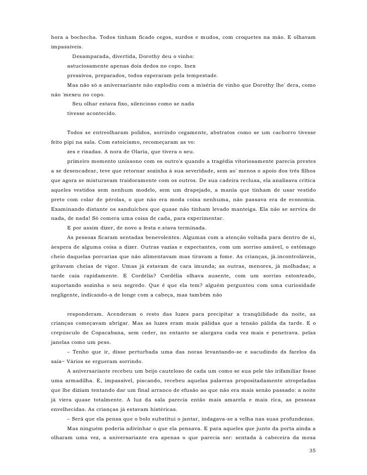 Clarice Lispector Laços De Familia Resumo