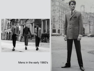 Mens in the early 1960’s

 