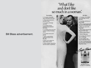 Bill Blass advertisement.
 