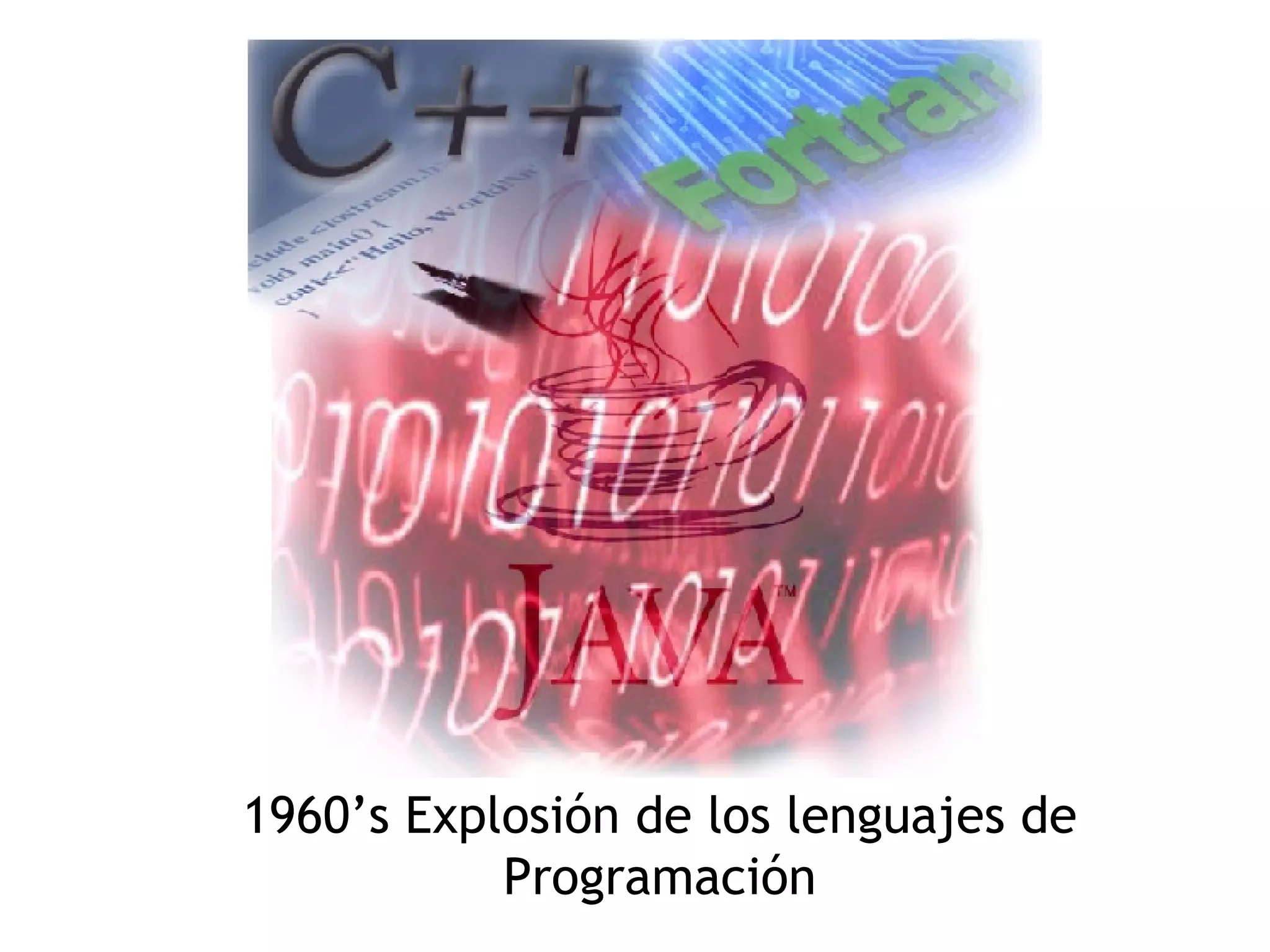 1960’S ExplosióN De Los Lenguajes De ProgramacióN | PPT