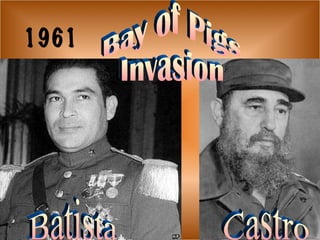 Batista Castro Bay of Pigs Invasion 1961 