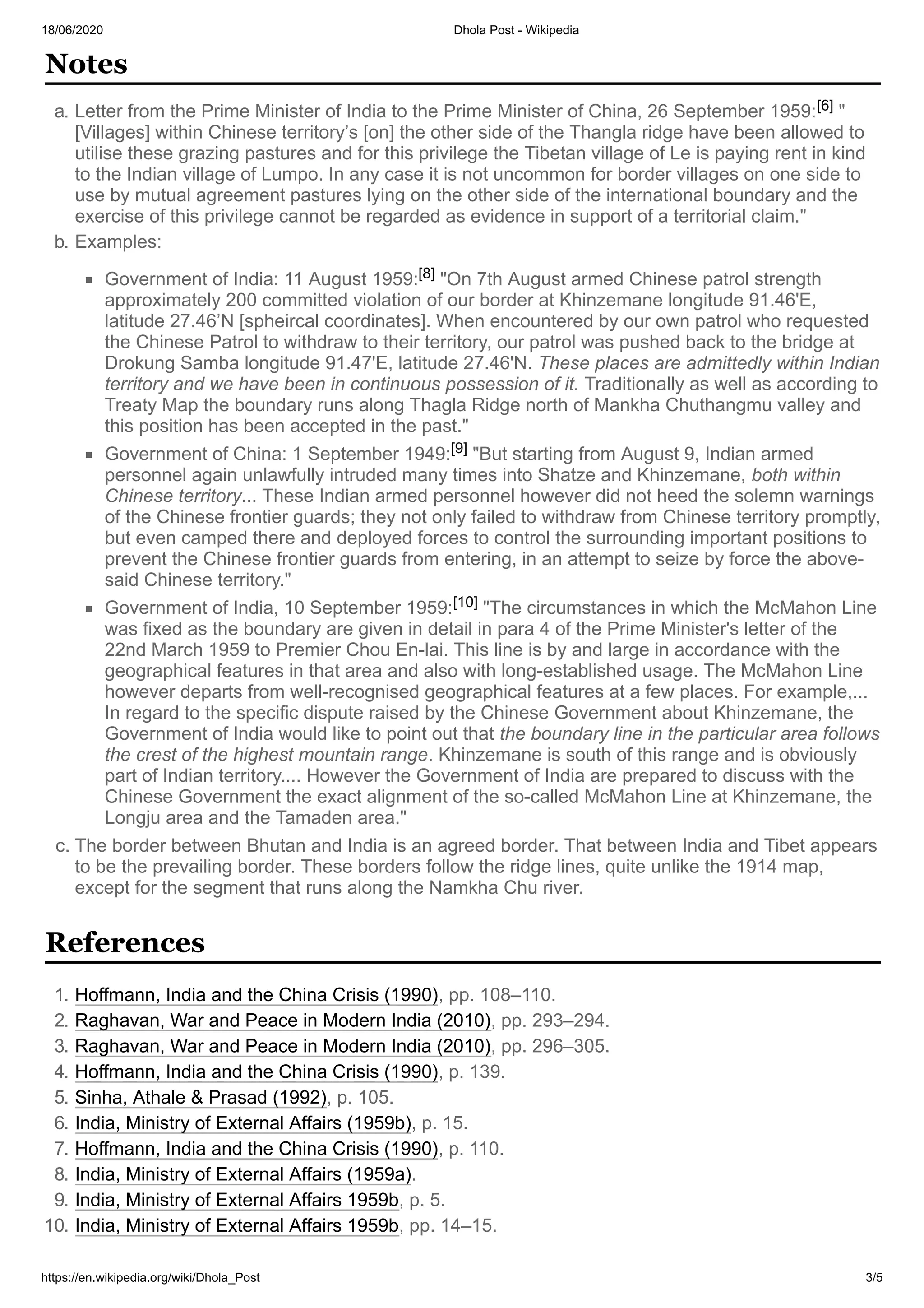 1962 dhola post | PDF