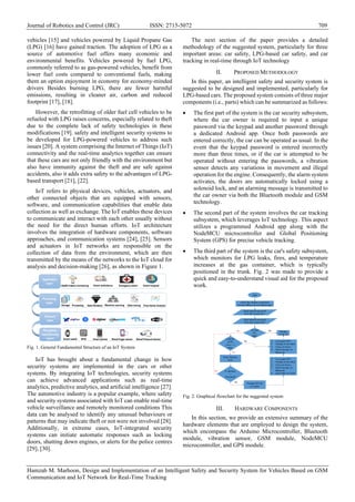 Design and Implementation of an Intelligent Safety and Security System ...