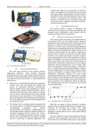 Design and Implementation of an Intelligent Safety and Security System ...