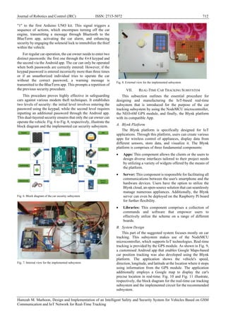 Design and Implementation of an Intelligent Safety and Security System ...