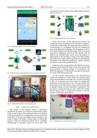 Design and Implementation of an Intelligent Safety and Security System ...