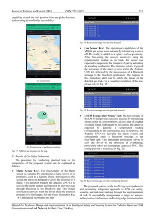 Design and Implementation of an Intelligent Safety and Security System ...