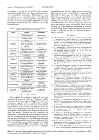 Design and Implementation of an Intelligent Safety and Security System ...