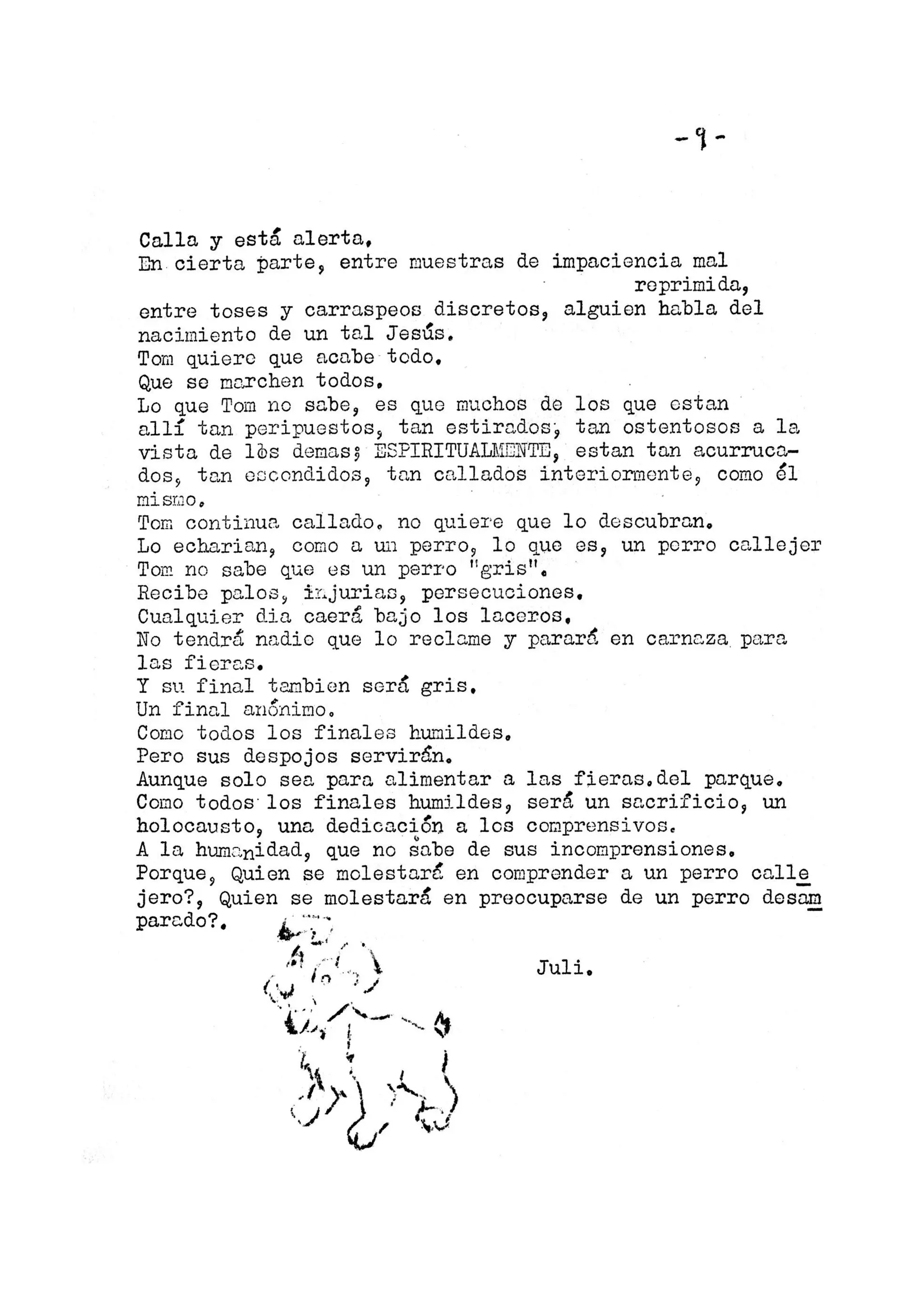 Carrilet diciembre 1967 