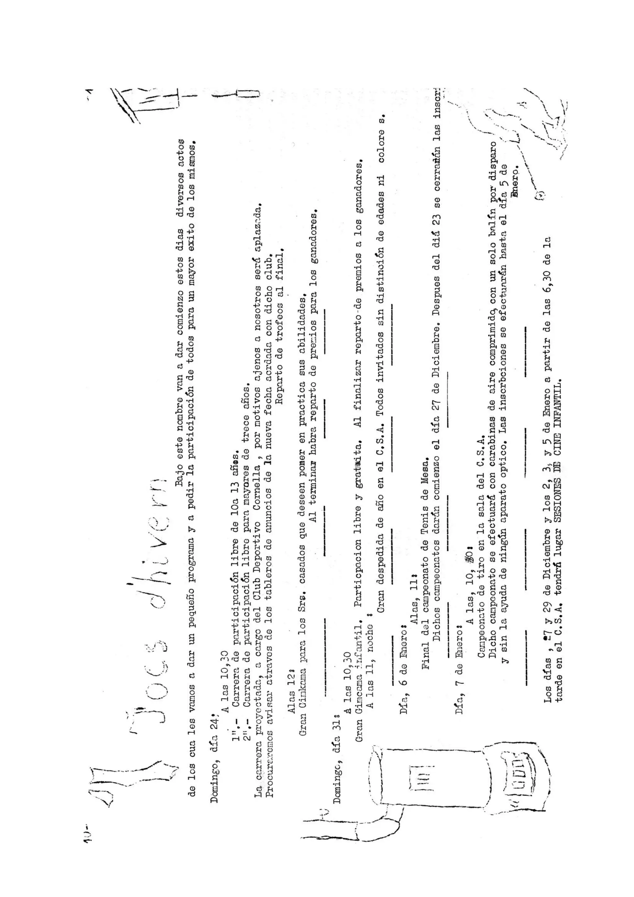 Carrilet diciembre 1967 