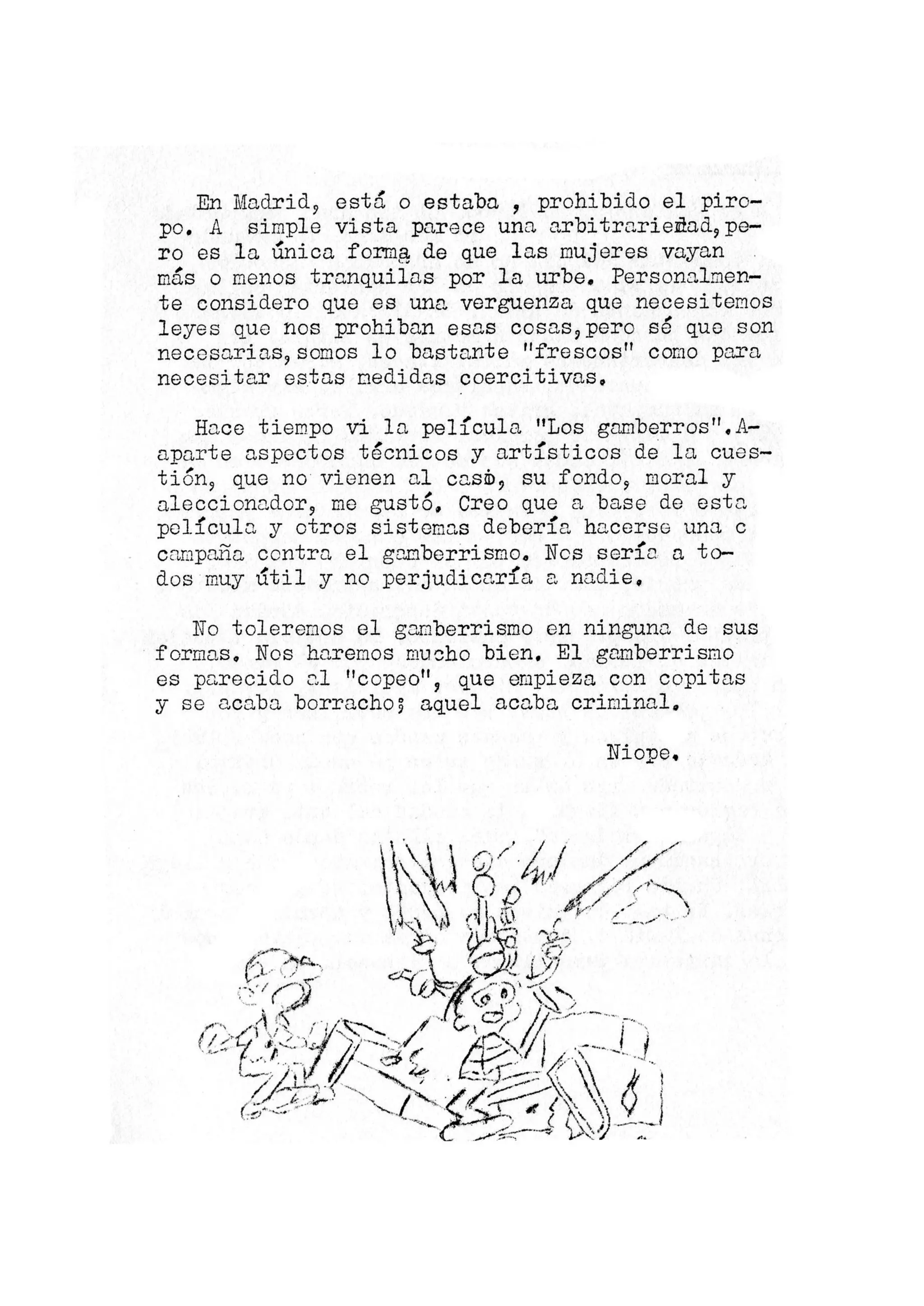 Carrilet diciembre 1967 