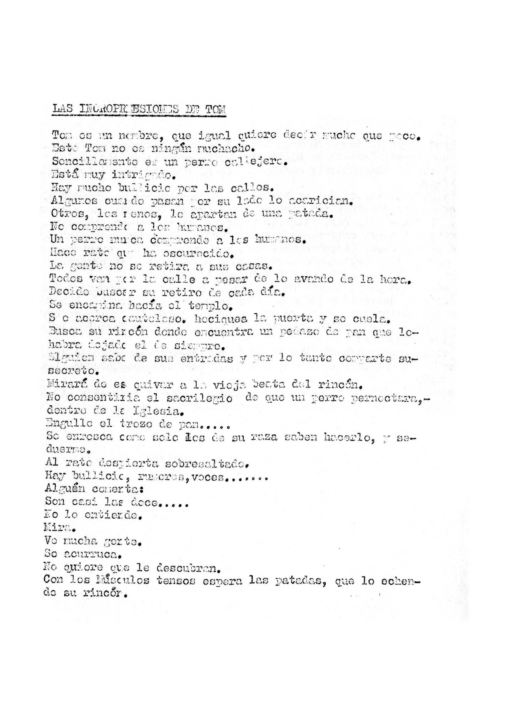 Carrilet diciembre 1967 