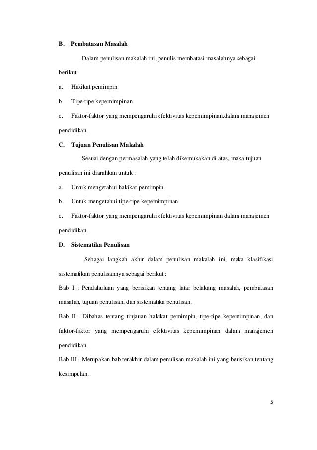 196758844 Makalah Kepemimpinan Pdf 2