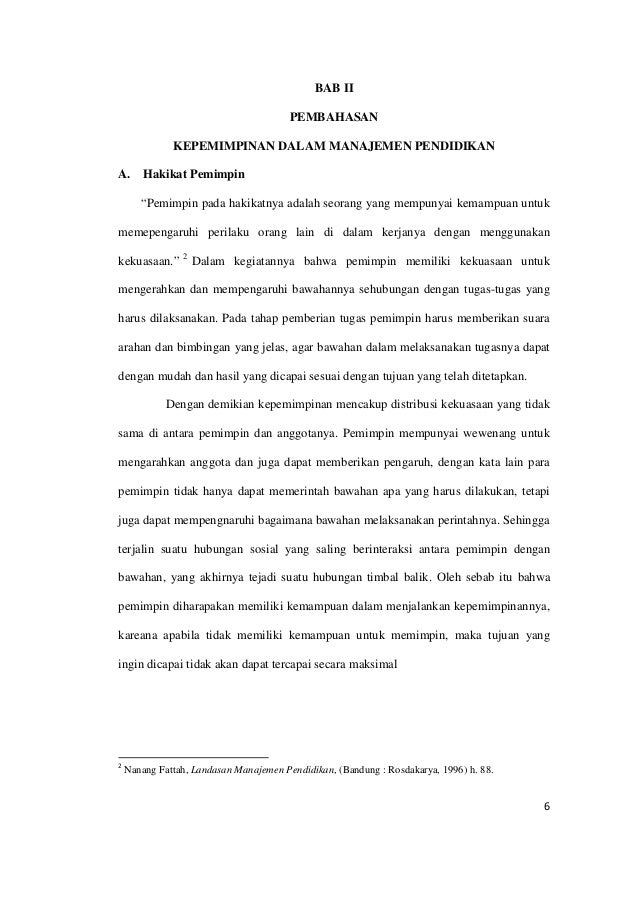 196758844 Makalah Kepemimpinan Pdf 2