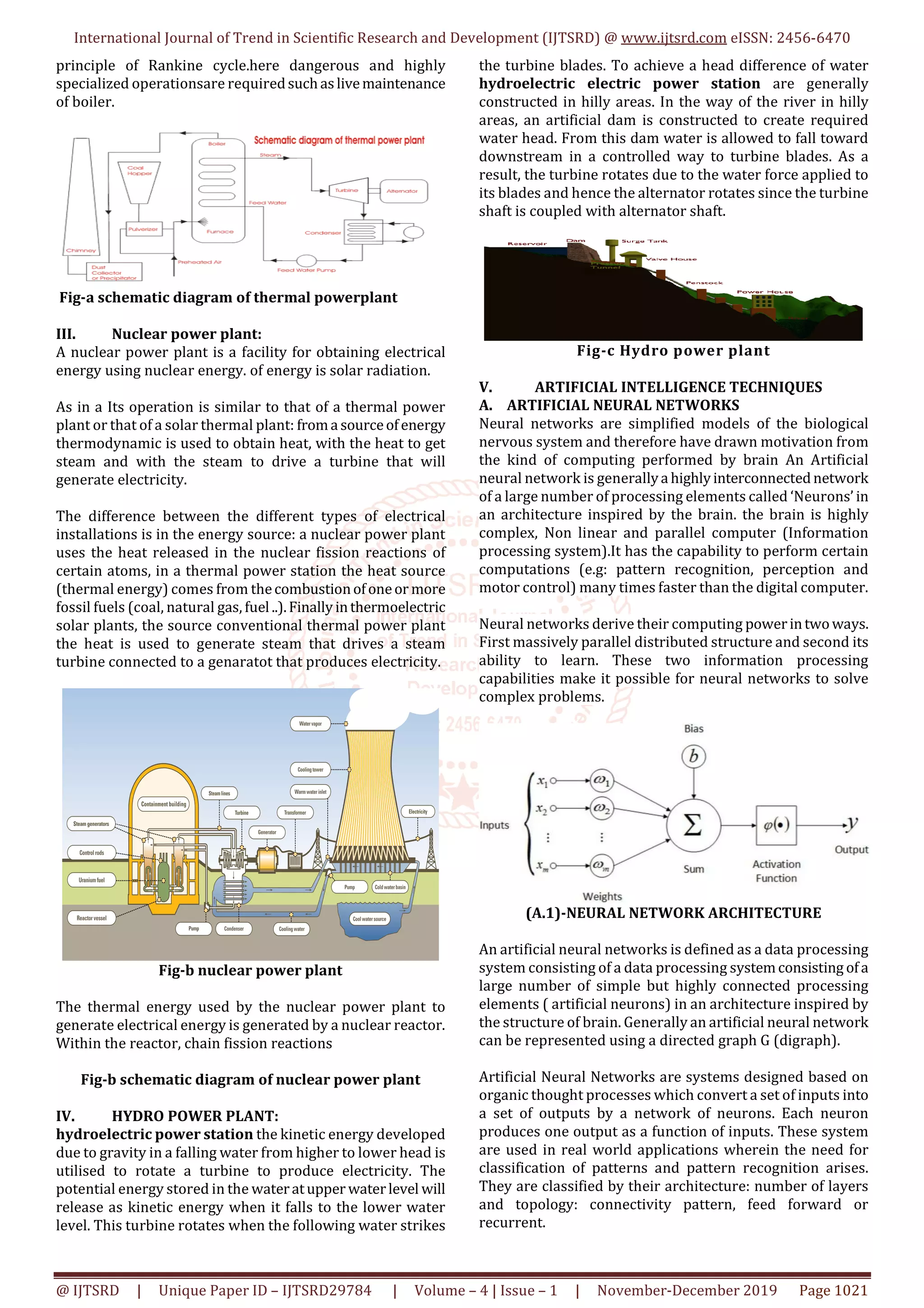 Artificial Intelligence in Power Station | PDF
