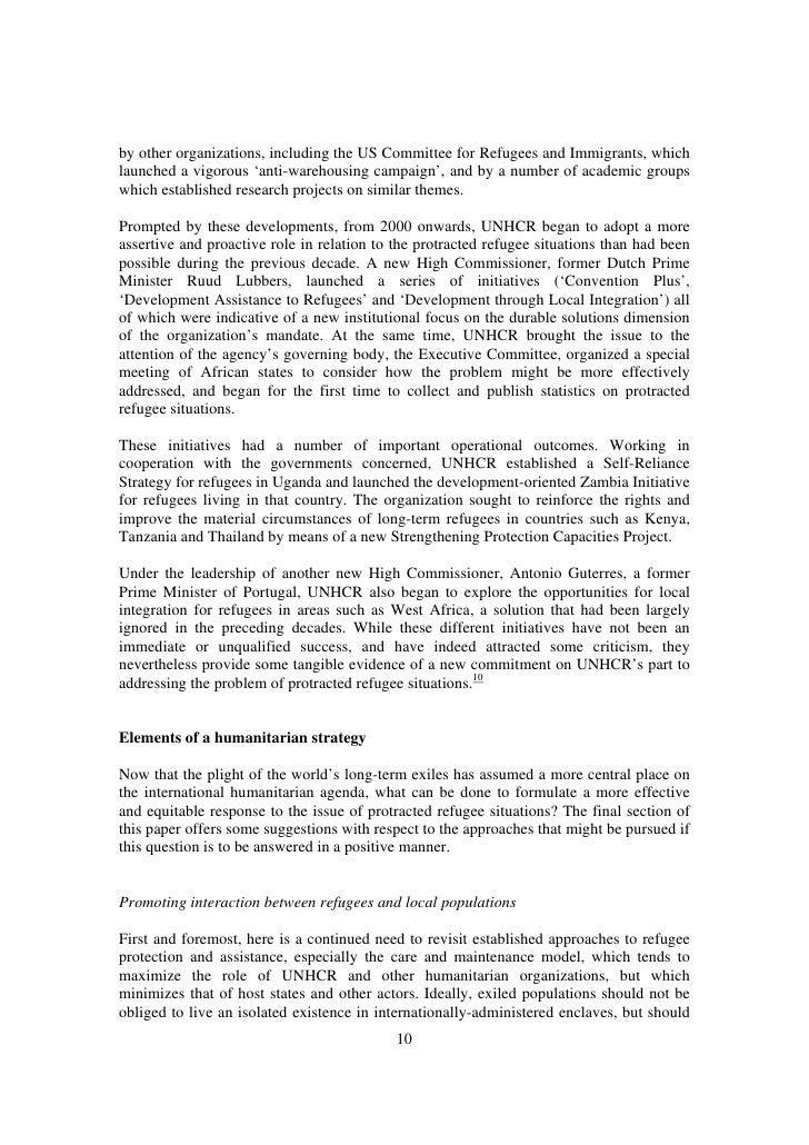 a surrogate state the role of unhcr in the protracted refugee situa unhcr refugee application form