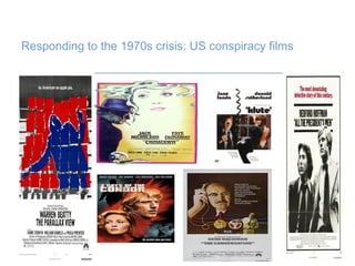 Responding to the 1970s crisis: US conspiracy films   