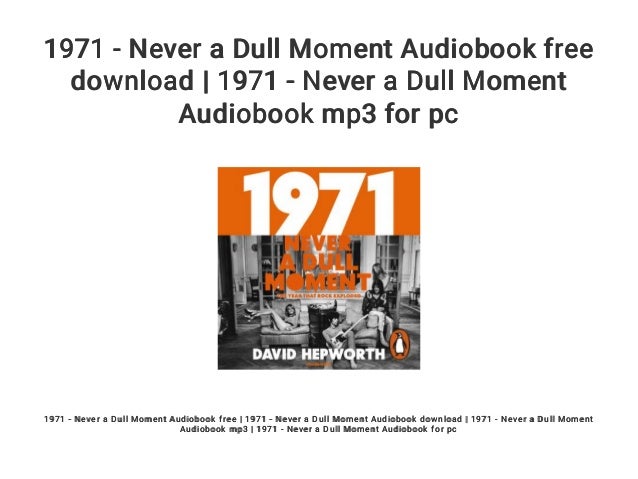 never a dull moment 1968