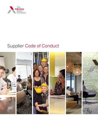 Supplier Code of Conduct
 