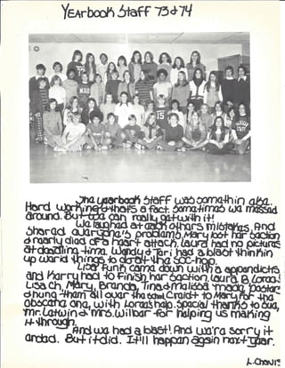 1974 lancing michigan high school yearbook