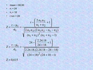 19759534 statistik-run-test-satu-sampel | PPT