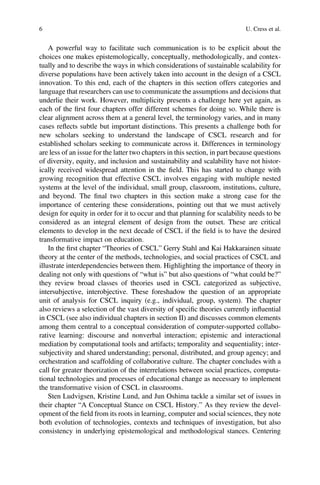 International Handbook of Computer Supported Collaborative Learning | PDF