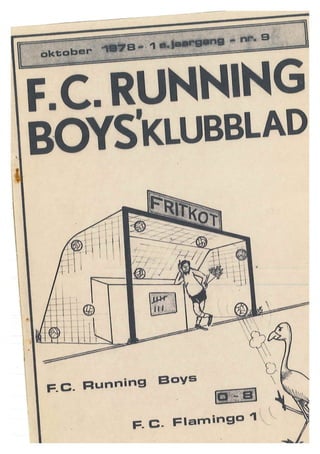 Clubblad Running Boys Mechelen 197810 197911