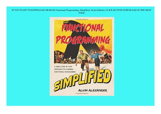 PDF]✓download⚡ Functional Programming Simplified (Scala Edition)
