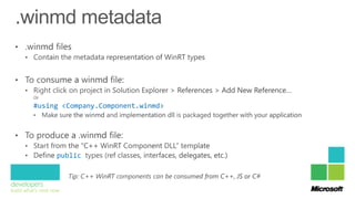 #using <Company.Component.winmd>




     public
 
