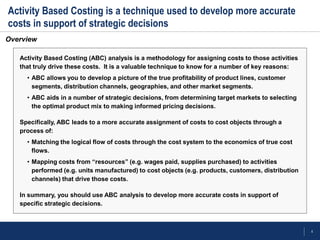 Activity Based Costing | PDF
