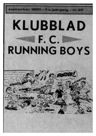 Clubblad Running Boys Mechelen 198009 198109