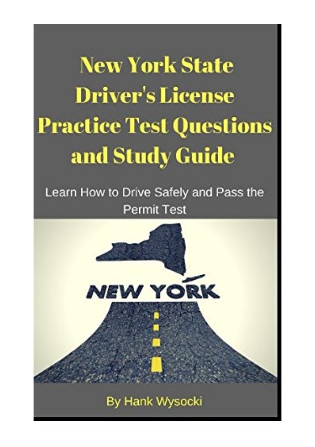 New York State Driver's License Practice Test Questions and Study Guide