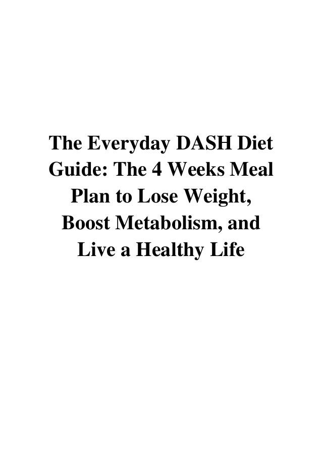 Dash Diet Chart Pdf