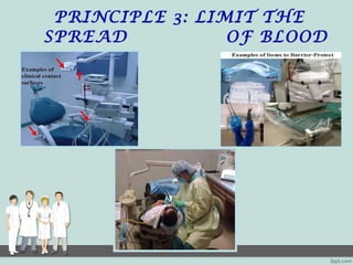PRINCIPLE 3: LIMIT THE
SPREAD OF BLOOD
 