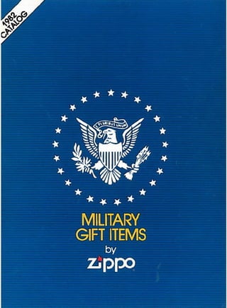 1982 catalog military gift items