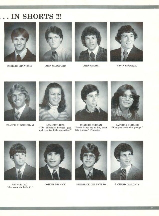 Auburn High School, Auburn, NY, 1982 Yearbook