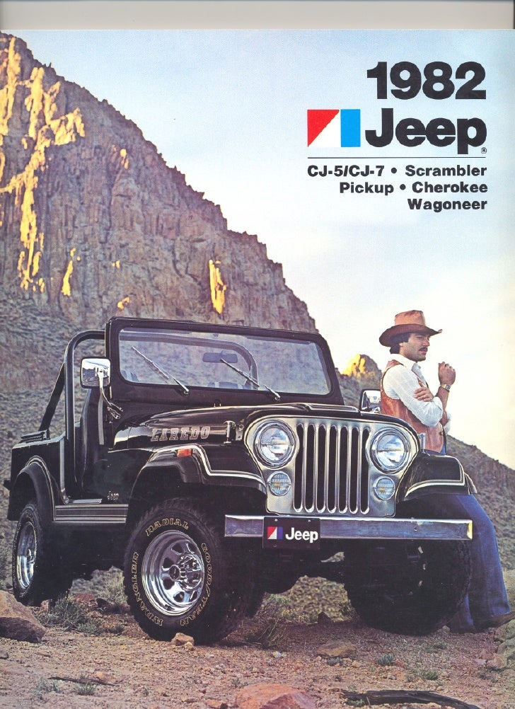 1982 Jeep Sales Brochure from Ancira Chrysler Jeep Dodge