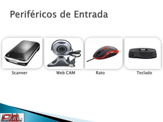 Scanner Web CAM Rato Teclado
 