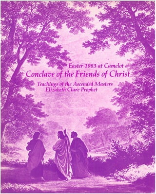 The Summit Lighthouse: 1983 conclave of the friends of christ album cover (front)