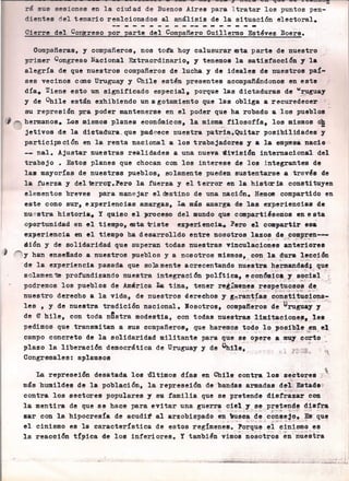 1983 1º Congreso Extraordinario Nacional del PSP