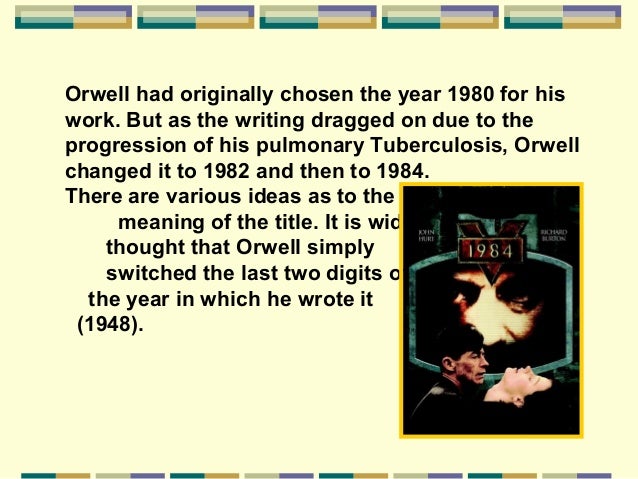 1984 essay topics