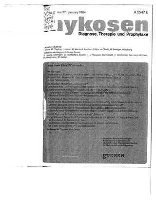 1984   Plempel, M   Korrelations Between In Vitro, In Vivo And Pharmacokinetic Data Of Azole Compounds