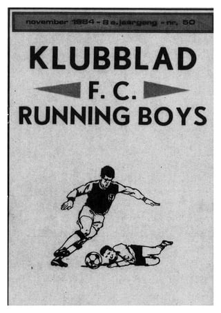 Clubblad Running Boys Mechelen 198411 198503