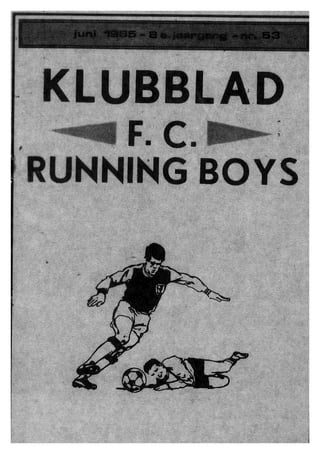 Clubblad Running Boys Mechelen 198506 198510