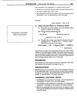 1998 TOYOTA 4RUNNER SERVICE MANUAL PDF visual data 3