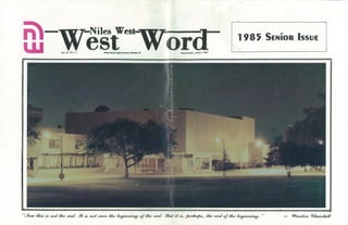 1985 Niles West Word