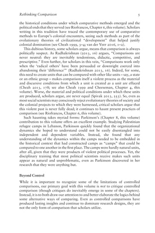 Rethinking Comparison Innovative Methods for Qualitative Political ...
