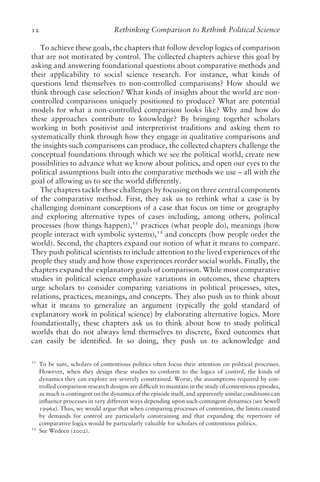 Rethinking Comparison Innovative Methods for Qualitative Political ...